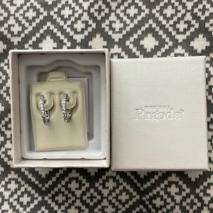 Silver earrings